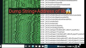 How to Dump library Strings and Addresses | Dump Lib with Termux | Part 2