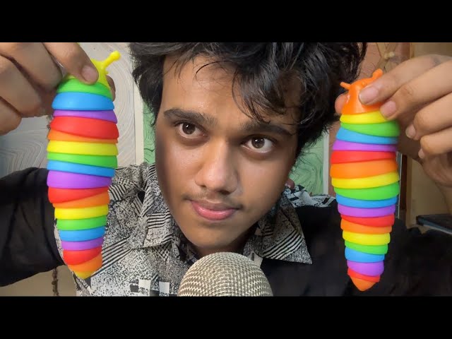 ASMR triggers for sleep and rambling about weight loss and my journey 