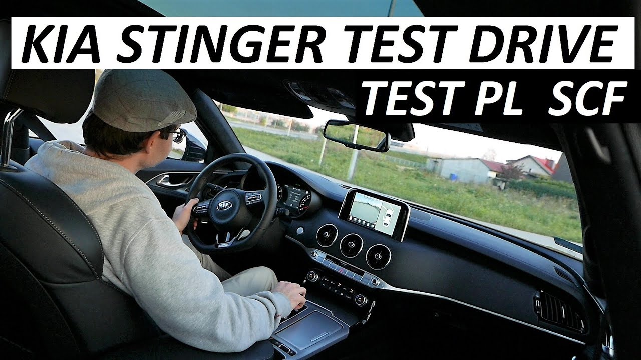 2018 KIA Stinger GT 3.3 V6 AWD TEST DRIVE [Pierwsze