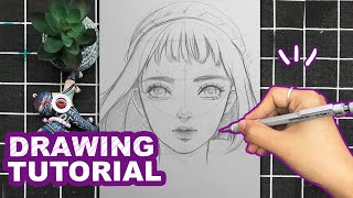 How to draw semi realistic face for beginners by huta chan i collected
some tutorials of drawing faces following a semi-realistic style.
think it will help...