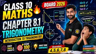 Class 10 Maths Chapter 8.1 Parts - 2 | Trigonometry | Full Explanation #sandeepsir#ncert #education