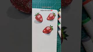 Strawberry Tutorial 🍓 #shorts