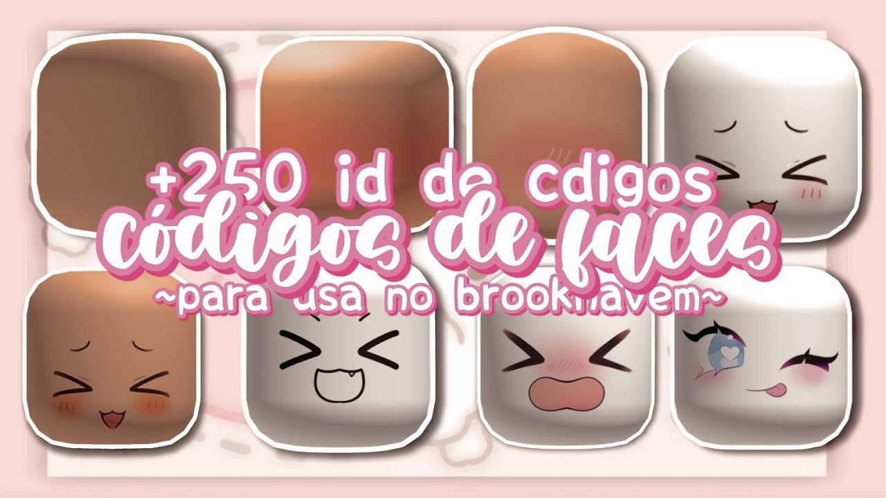 capcut Id de rostos para brookhaven e etc #roblox #Beijoprospobres #