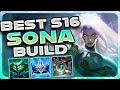 NEW SEASON 16 SONA BUILD League Of Legends