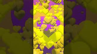 💛 Желтые Сердечки 💛 Yellow Heart 💛 Love 💛 Футажор | #Shorts #Love #Hearts #Backgroundvideo #Yellow