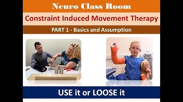 #CIMT part 1-Constrained Induced Movement Therapy - Basics and assumption