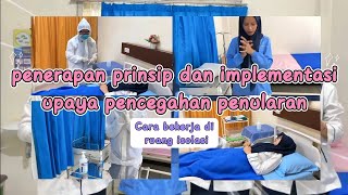 Cara bekerja di ruang isolasi 