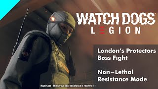 Watch Dogs: Legion - Nigel Cass Boss Fight on Resistance Mode (London's Protectors | Non-Lethal)