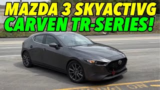 2022 Mazda 3 SkyactivG 2.0L VVT w/ CARVEN TRSERIES!