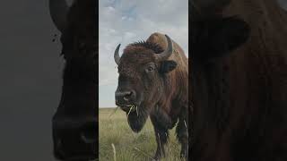 American bison #viral #explorenow #trending #shortvideo
