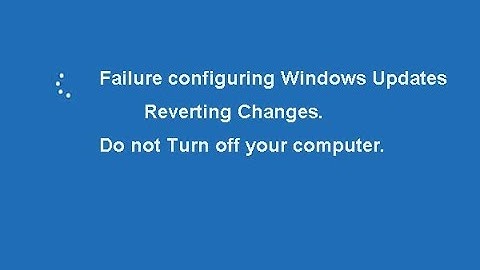 Cara mengatasi error "Failure configuring Windows updates. Reverting changes." | Windows error