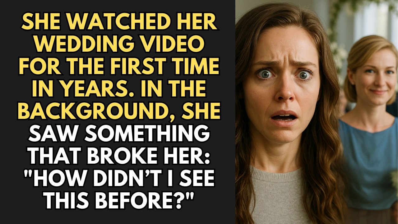 She Watched Her Wedding Video For The First Time In Years. In The ...