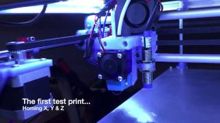 The build of the HyperCube 3D Printer