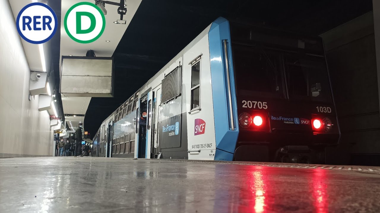 [RER D] Trajet entre Saint Denis et Paris Gare du Nord en Z20500 IDF