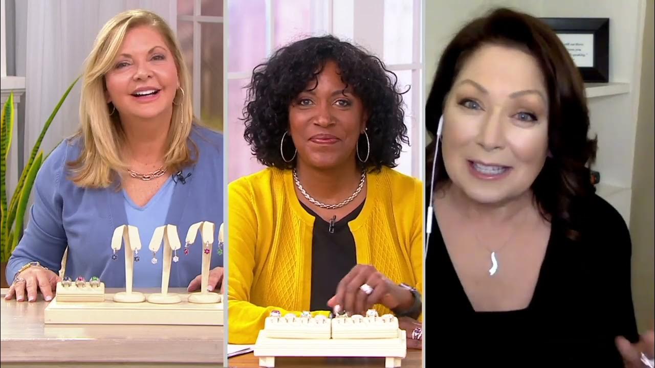 Diamonique x Lisa Mason Floral Collection, Sterling Silver on QVC YouTube