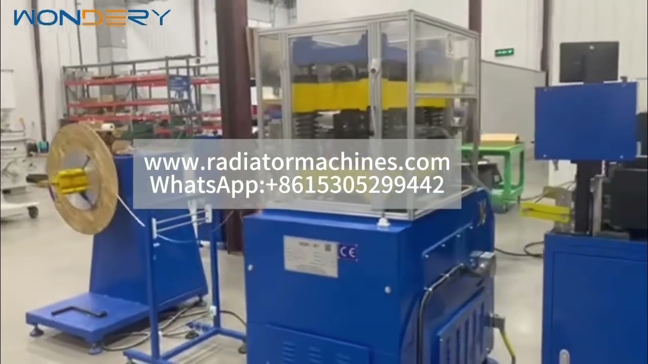 Fully Automatic Aluminum Fin Stamping Machine