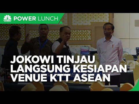 Jokowi Tinjau Kesiapan Venue KTT ASEAN