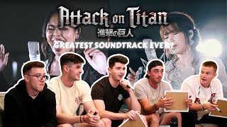 RANKING/REACTING To EVERY Track In Attack on Titan Project emU (INCREDIBLE🤯)