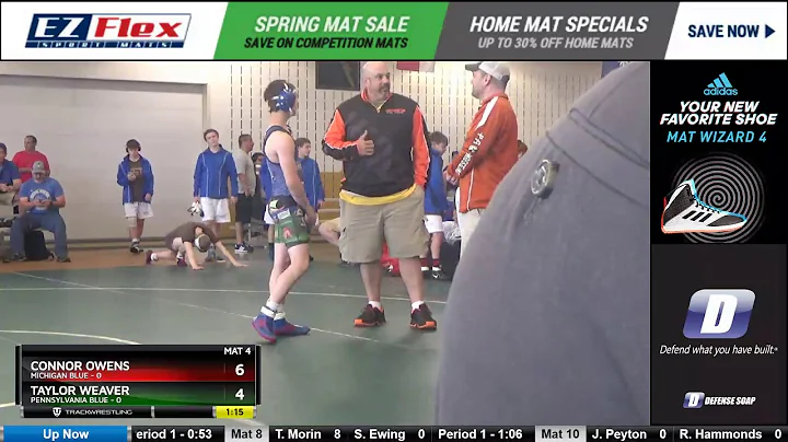 Mat 4 114 Connor Owens Michigan Blue Vs Taylor Wea...