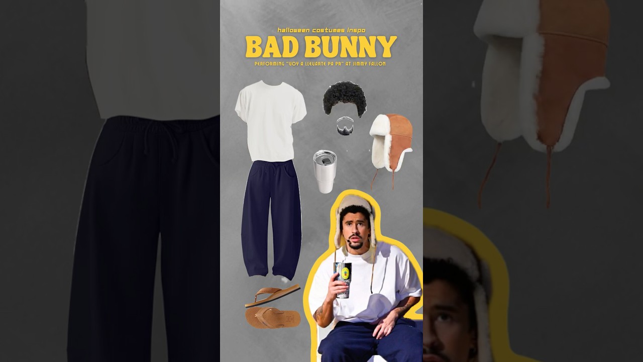 Halloween Costume Ideas: Bad Bunny Edition 