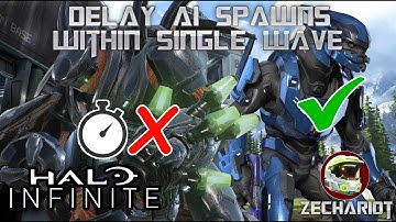 Delay AI Spawns Within A Single Wave | Halo Infinite Forge Tutorial