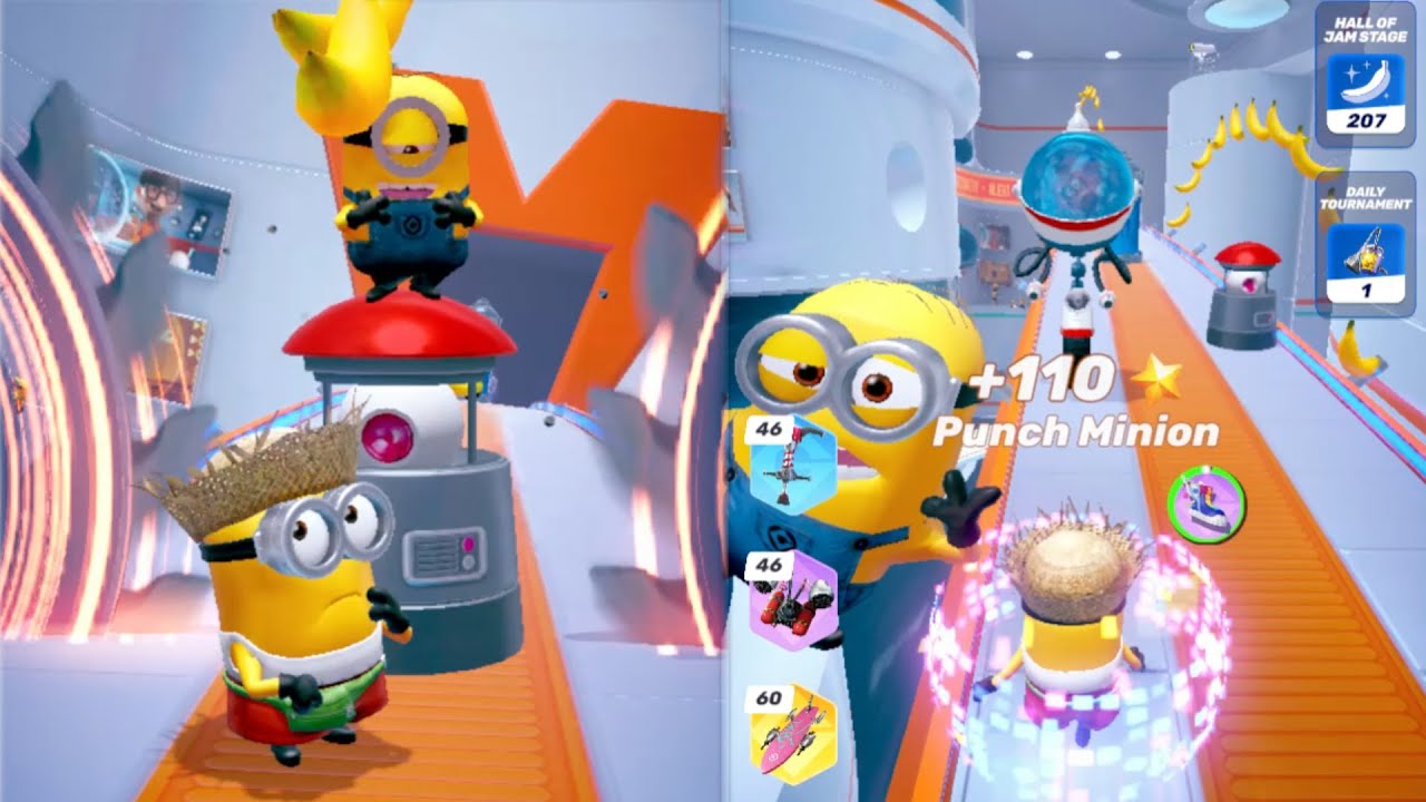 HOPPERS BIG ESCAPE INSIDE VECTORS FORTRESS: MINION RUSH 