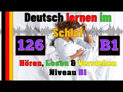B1-Learn German while sleeping & listening, reading and understanding