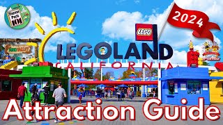 LEGOLAND California ATTRACTION GUIDE - 2024 - All Rides & Shows