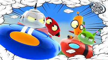 Learn Science with Rob the Robot 🤖🔴 LIVE 🔴 | 24/7 Space Cartoons 🚀