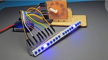 Arduino veya IC Olmadan Muhteşem LED Animasyonu! | Tamamen Elektromekanik