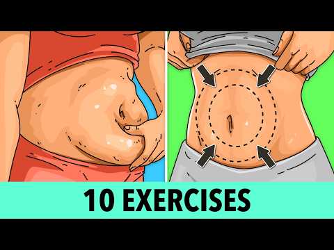 Video thumbnail: 10 Highly Effective Exercises to Lose Belly Fat for a Slimmer Waist