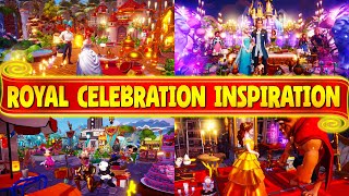 Royal Celebration Dreamsnap Inspiration in Disney Dreamlight Valley. Incredibly Creative!