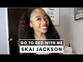 Skai Jackson's Nighttime Skincare Routine | Go To Bed With Me | Harper's BAZAAR