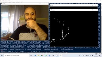 OpenCV Python Ders 15: Resim Uzayları ve  Temel Nesne Takibi