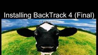 How to: Install BackTrack 4 (Final) in VirtualBox + Extra by g0tmi1k