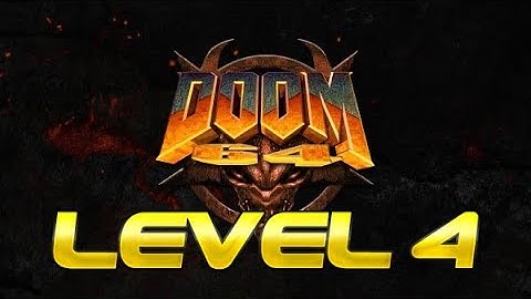 Doom 64 Walkthrough - Level 4 (Holding Area)