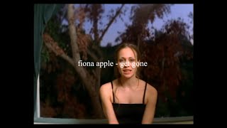 fiona apple - get gone // español