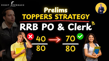Increase Your Marks - RRB PO & RRB Clerk Strategy 2025-26 | Avoid These Mistakes | Take Selection |