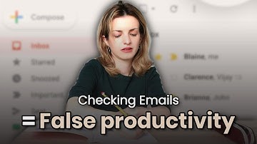 Checking Emails is Not Productive | What to do Instead
