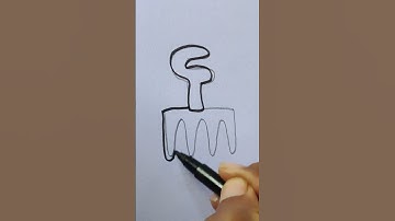 one line draw the entire shape // Is there any answer to this question ⁉️