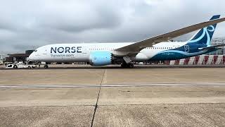 LOUD, Norse Boeing 789 Start Up