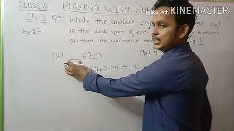 EXERCISE 3.3 Q5 - PLAYING WITH NUMBERS - CLASS 6 - MATHS - NCERT - CHAPTER 3