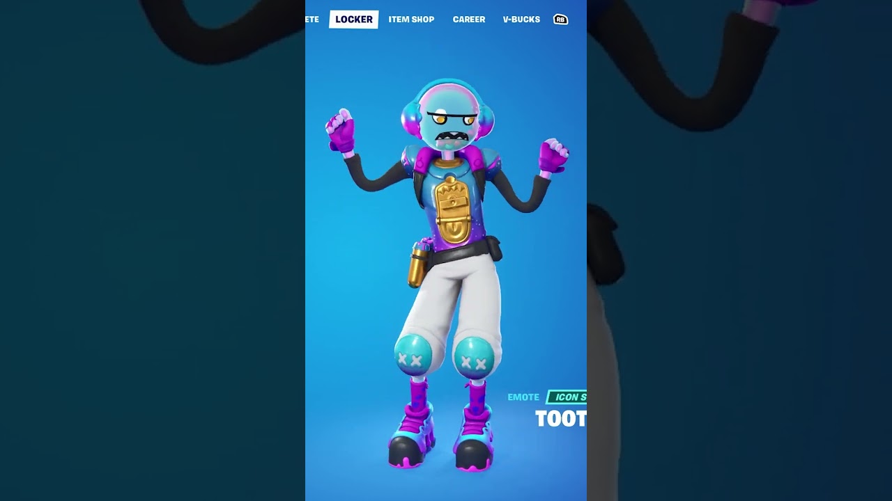 Fortnite tootsie emote