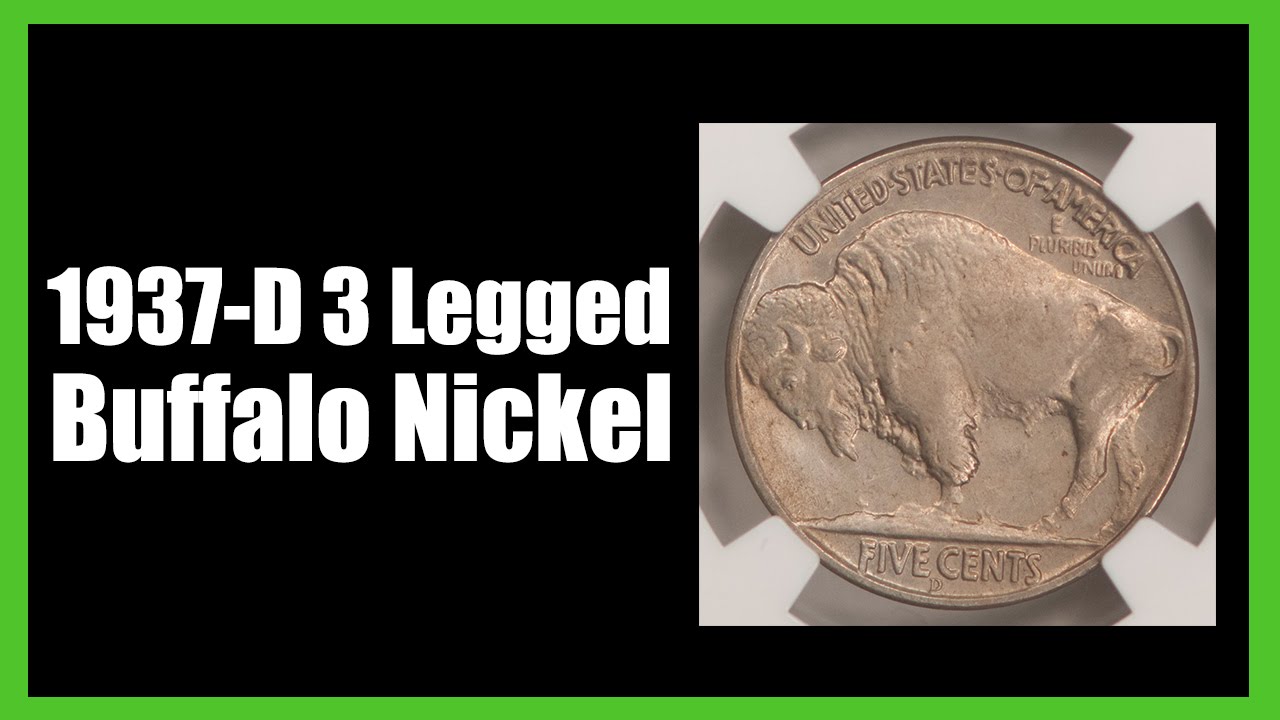 What is a three-legged buffalo nickel worth?