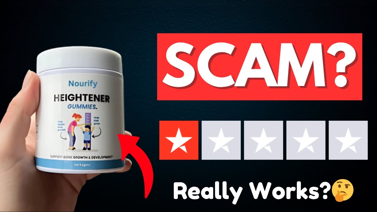 Nourify Heightener Gummies Review: Does It Really Work Or A Scam?