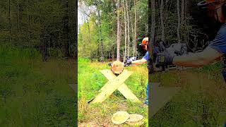 chainsaw homesteading outdoorlife logging carpentry ported 372xp holzfforma husqvarna