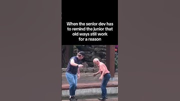 The Moment a Senior Dev Humbles a Junior Dev