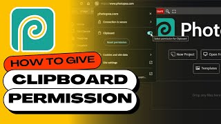 How to Give Clipboard Permissions in Photopea (Enable Permissions in Your Web Browser) screenshot 5