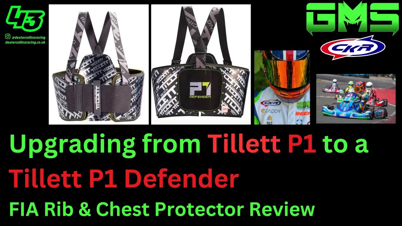 Upgrading from Tillett P1 to P1 Defender | FIA Rib & Chest Protector Review
