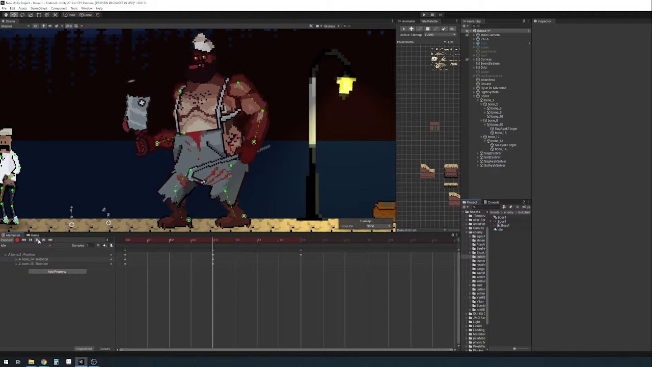 2D Game Making With Unity Boss Butcher - 1